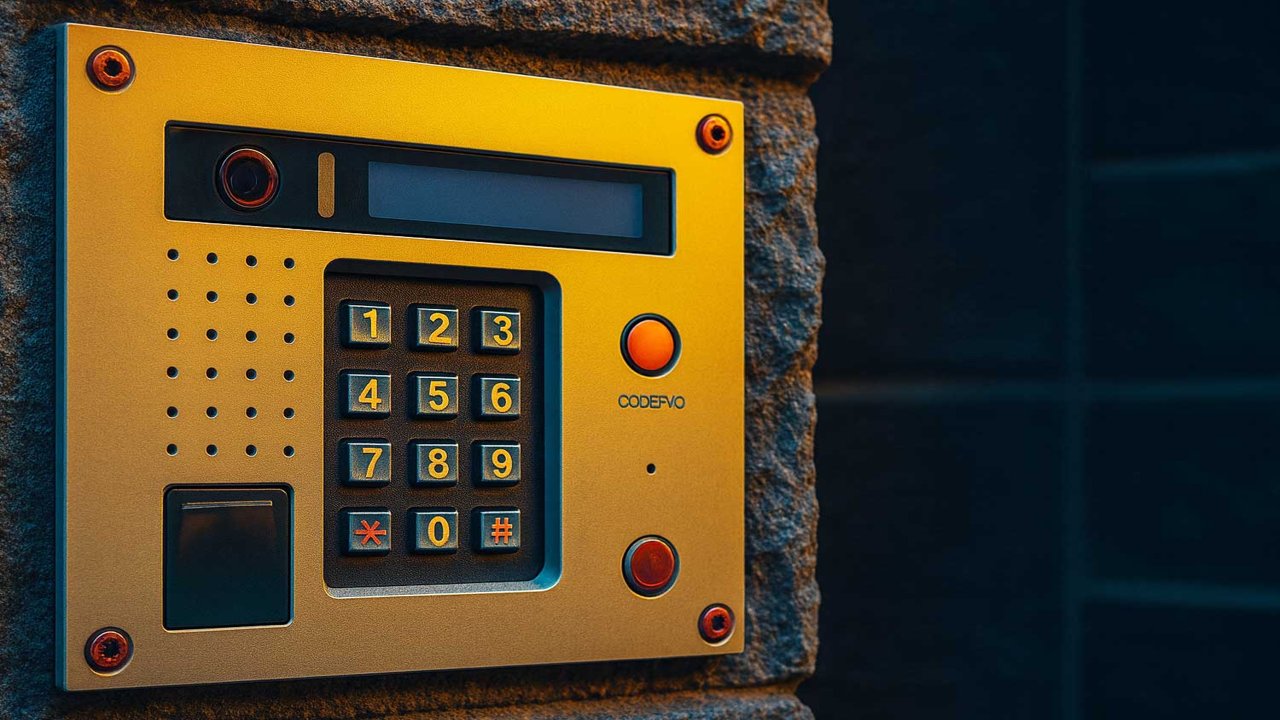 Установка видеодомофона и вызывной панели