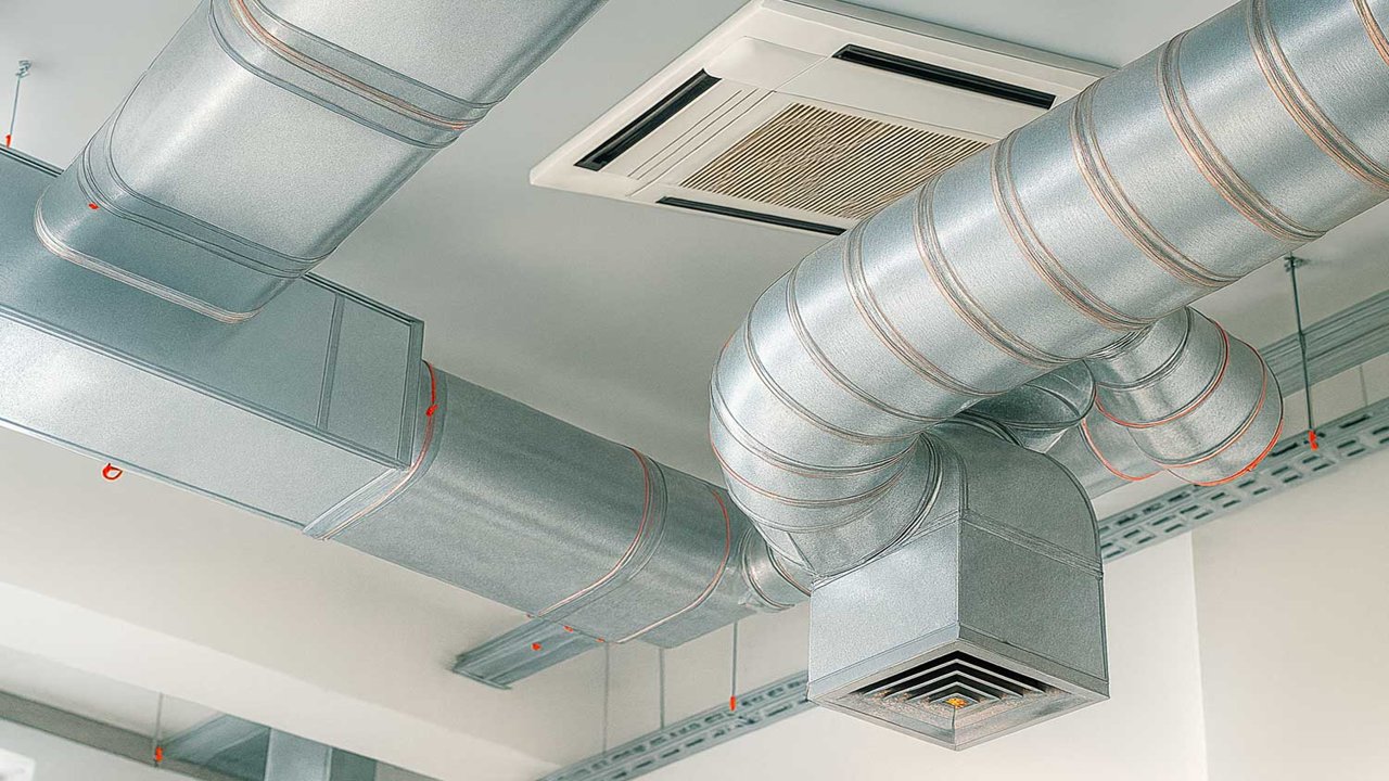 Система вентиляции и кондиционирования здания