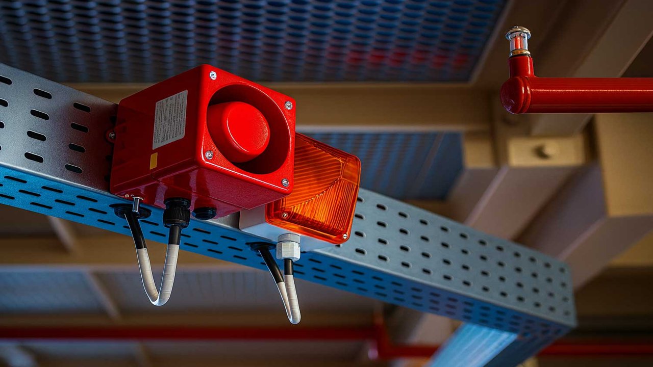 Монтаж системы речевого оповещения СОУЭ