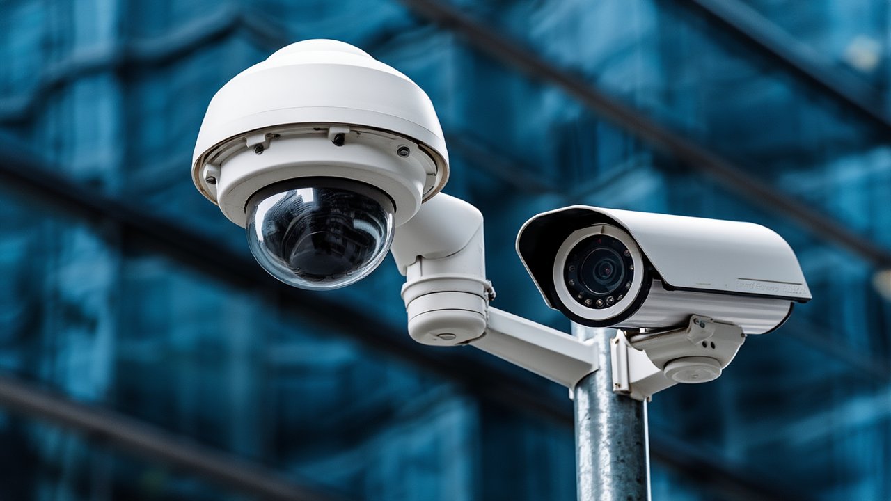 Монтаж системы видеонаблюдения CCTV