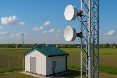 Радиорелейная линия транспортной сети