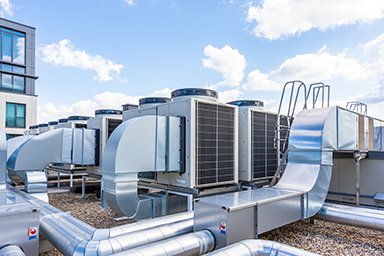 Монтаж приточно-вытяжной вентиляции в бизнес-центре