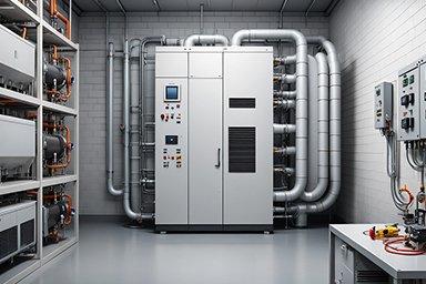 Установка VRF системы и вентиляции в торговом центре