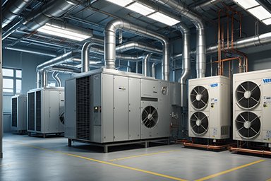 Промышленная вентиляция и кондиционирование на складе