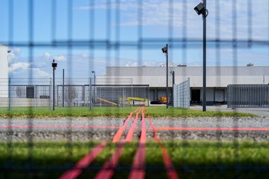 Радиолучевые барьеры на промышленном объекте