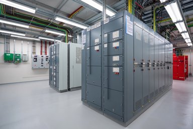 Система электроснабжения и освещения торгового центра