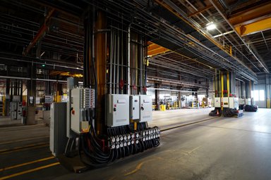 Электроснабжение складского и производственного комплекса