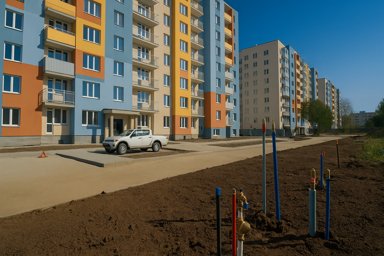 Монтаж водоснабжения в жилом комплексе