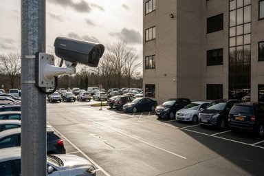 Видеонаблюдение на складе и разгрузочной зоне